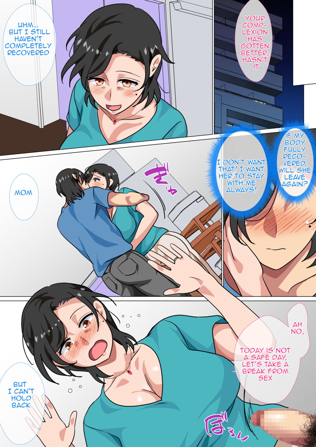 Hentai Manga Comic-I Confessed to My Mom and She Let Me Have A One-Day-Only Sex-Fest 2-Read-35